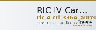 RIC IV Caracalla 336A (aureus) — CANOA