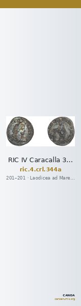 RIC IV Caracalla 344a — CANOA