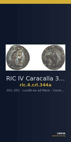 RIC IV Caracalla 344a — CANOA