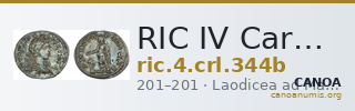 RIC IV Caracalla 344b — CANOA
