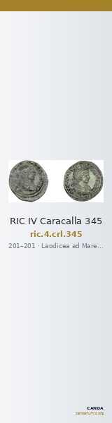 RIC IV Caracalla 345 — CANOA