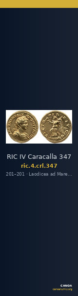 RIC IV Caracalla 347 — CANOA