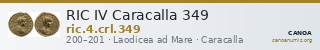 RIC IV Caracalla 349 — CANOA