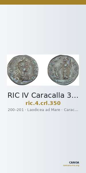 RIC IV Caracalla 350 — CANOA