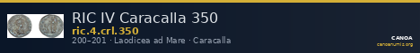 RIC IV Caracalla 350 — CANOA