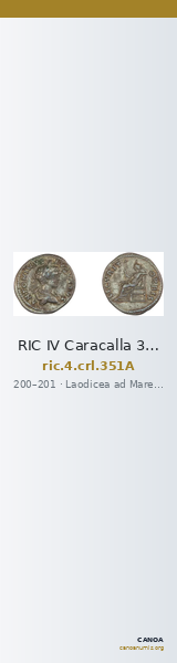 RIC IV Caracalla 351A — CANOA
