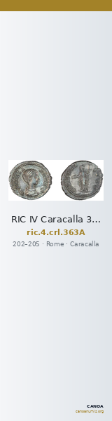 RIC IV Caracalla 363A — CANOA