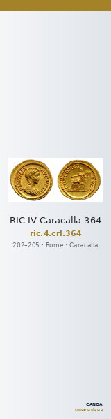RIC IV Caracalla 364 — CANOA
