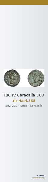 RIC IV Caracalla 368 — CANOA