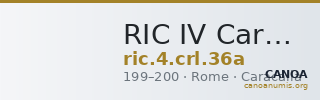 RIC IV Caracalla 36a — CANOA