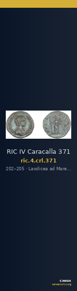 RIC IV Caracalla 371 — CANOA