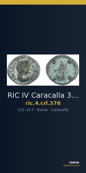 RIC IV Caracalla 376 — CANOA