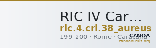 RIC IV Caracalla 38 (aureus) — CANOA