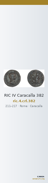 RIC IV Caracalla 382 — CANOA