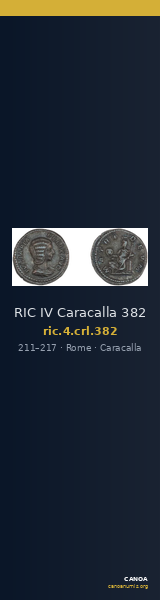 RIC IV Caracalla 382 — CANOA