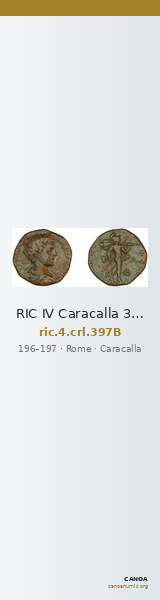RIC IV Caracalla 397B — CANOA