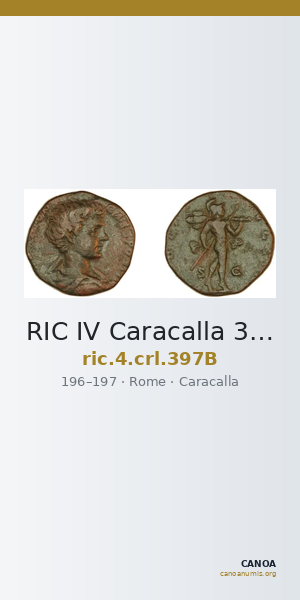 RIC IV Caracalla 397B — CANOA