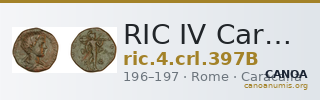 RIC IV Caracalla 397B — CANOA