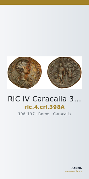 RIC IV Caracalla 398A — CANOA