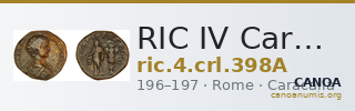 RIC IV Caracalla 398A — CANOA