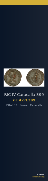 RIC IV Caracalla 399 — CANOA