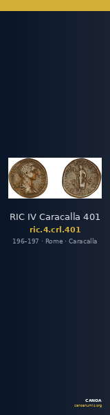 RIC IV Caracalla 401 — CANOA