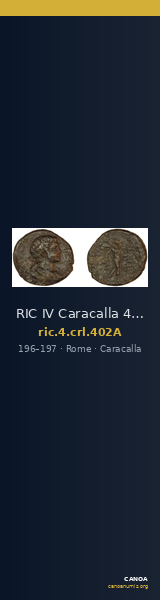 RIC IV Caracalla 402A — CANOA