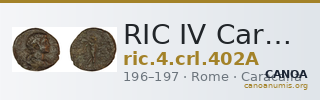 RIC IV Caracalla 402A — CANOA
