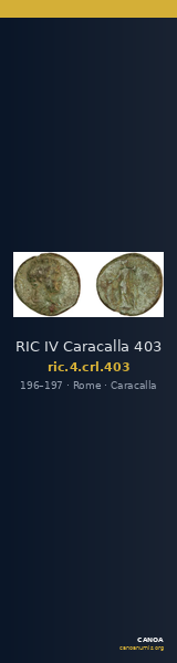 RIC IV Caracalla 403 — CANOA