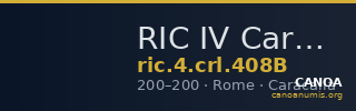 RIC IV Caracalla 408B — CANOA