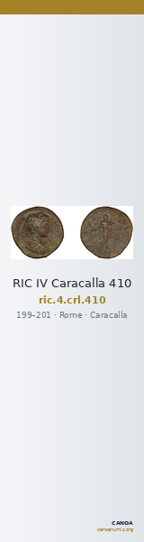RIC IV Caracalla 410 — CANOA