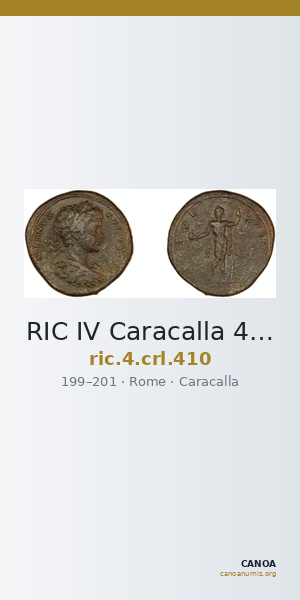 RIC IV Caracalla 410 — CANOA