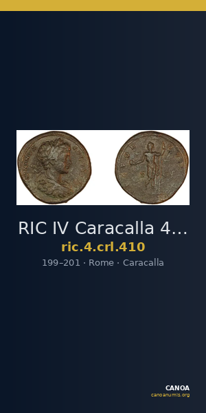 RIC IV Caracalla 410 — CANOA