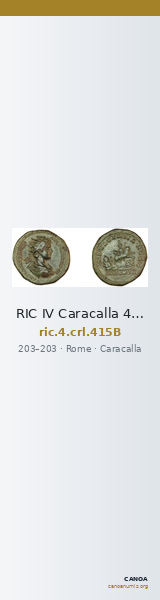 RIC IV Caracalla 415B — CANOA