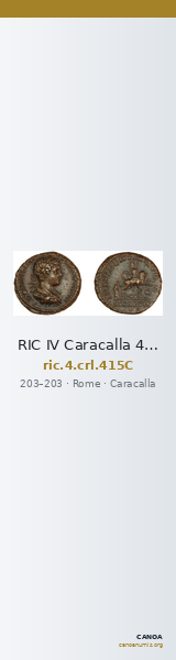 RIC IV Caracalla 415C — CANOA