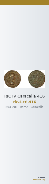 RIC IV Caracalla 416 — CANOA