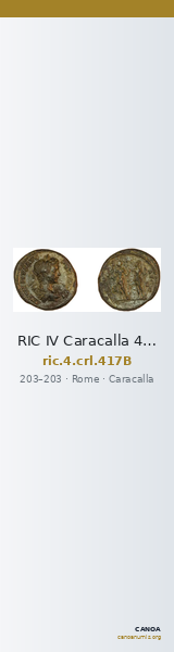 RIC IV Caracalla 417B — CANOA