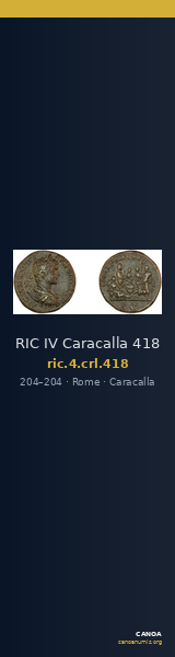 RIC IV Caracalla 418 — CANOA