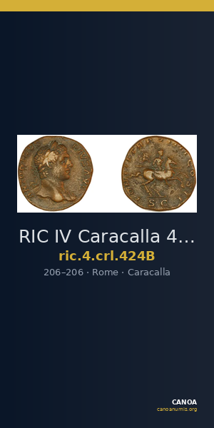 RIC IV Caracalla 424B — CANOA