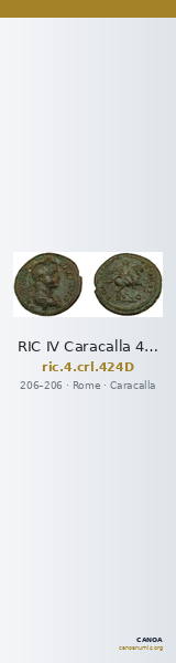 RIC IV Caracalla 424D — CANOA