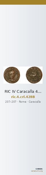 RIC IV Caracalla 428B — CANOA