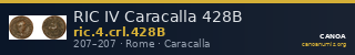 RIC IV Caracalla 428B — CANOA