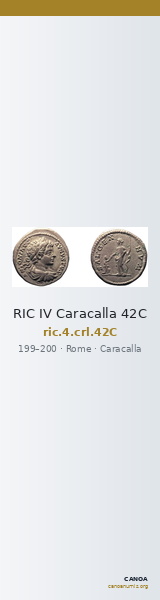RIC IV Caracalla 42C — CANOA