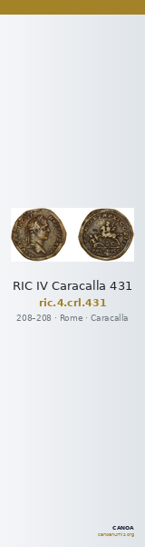 RIC IV Caracalla 431 — CANOA