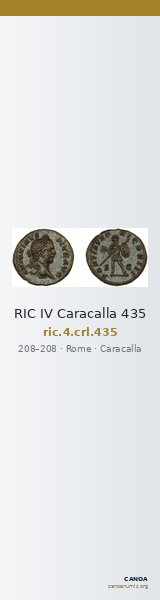 RIC IV Caracalla 435 — CANOA