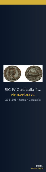 RIC IV Caracalla 437C — CANOA