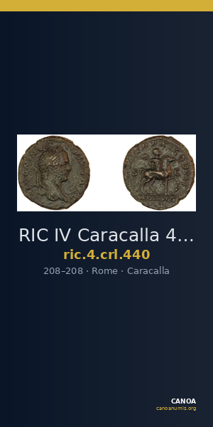 RIC IV Caracalla 440 — CANOA