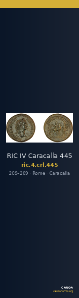 RIC IV Caracalla 445 — CANOA