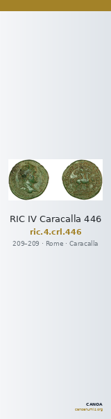 RIC IV Caracalla 446 — CANOA