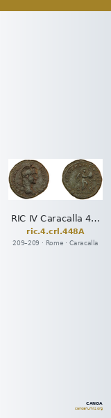 RIC IV Caracalla 448A — CANOA